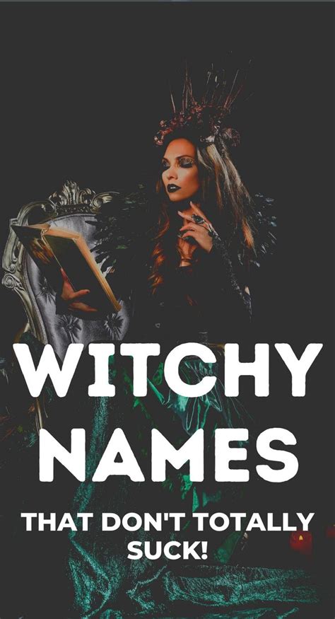The Transformative Power of a Name: Choosing the Right Name for Your Witchcraft Persona